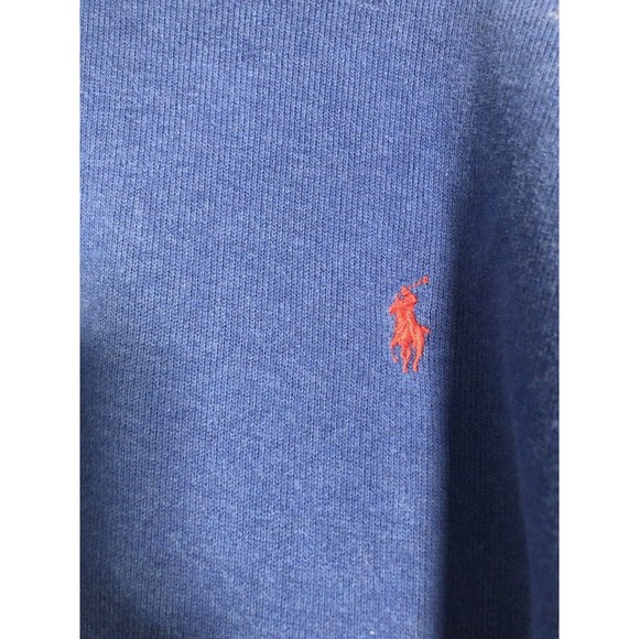 Polo Ralph Lauren Pullover Shirt 1/4 Zip Sweater 2XB Long Sleeve Sweatshirt Cott - Picture 6 of 16